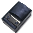 Men's Jacquard Woven Formal Tie Set – Rayon Arrow Necktie with Handkerchief, Tie Clip & Cufflinks | Canada & USA