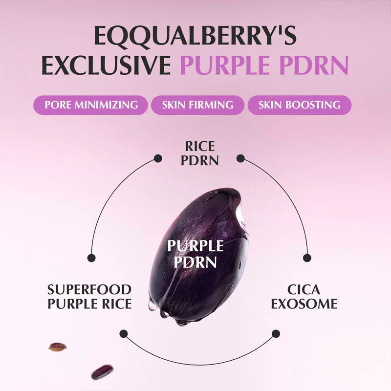Eqqualberry Purple PDRN Pore Minimizing Serum 30ml