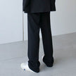 Men's Mid Waist loose Straight leg trouser
