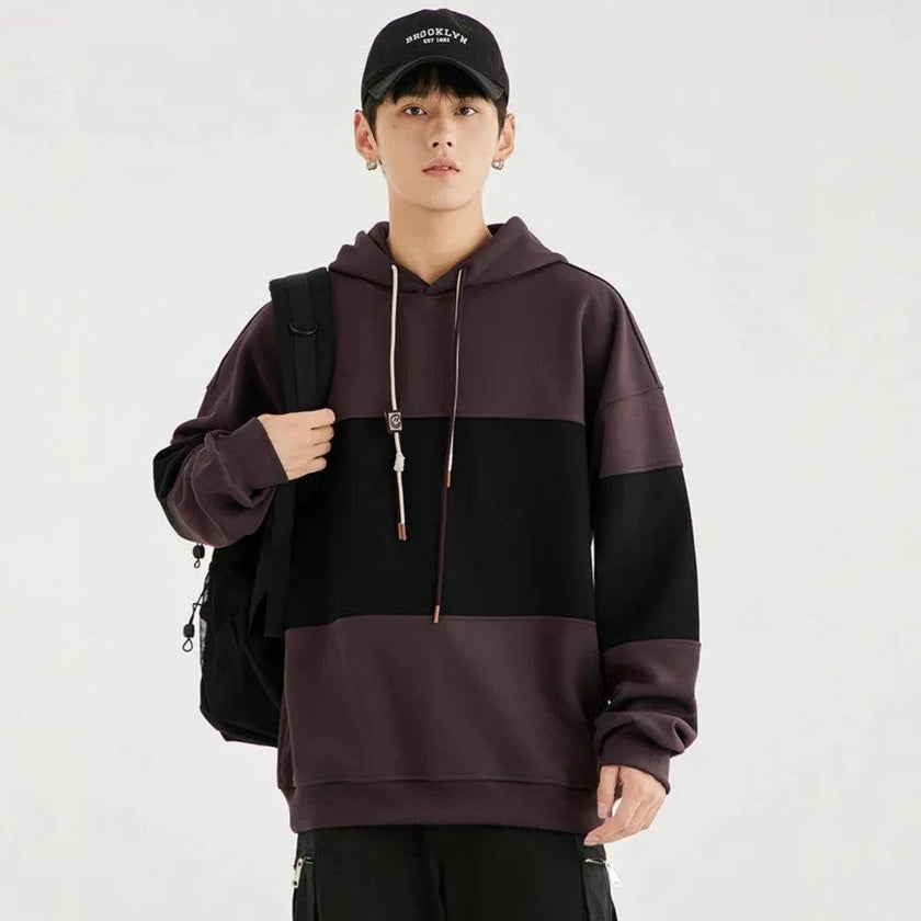 Hoodies for Men – American Retro Thin Loose Hooded Sweatshirt