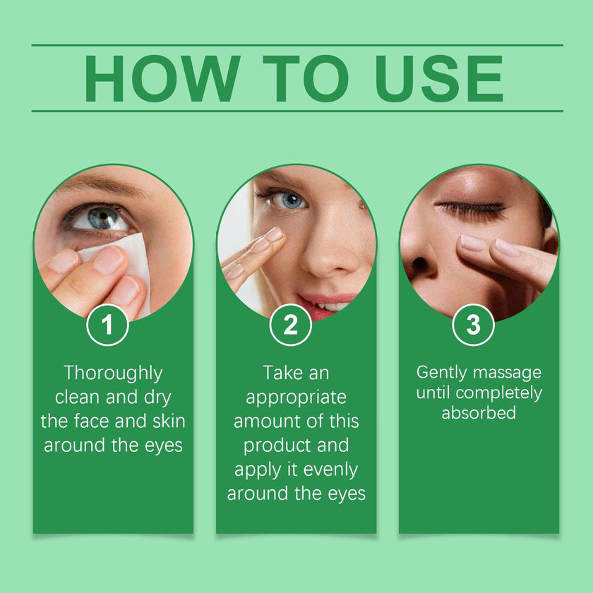 Peptide Protein Eye Gel Licorice Root Apple Extract Brightening Dark Circles Firming Lifting Fine Lines