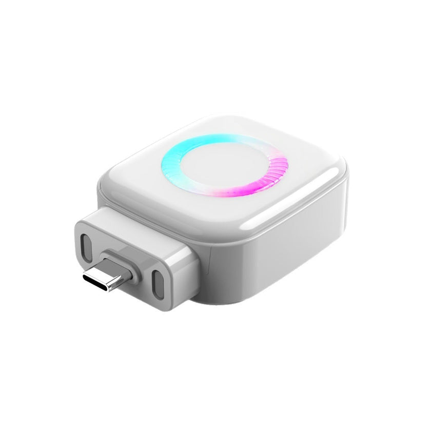 Smart USB-C Splitter with Fast Charging & Auto Power-Off Safe Charging Protection