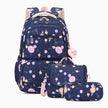 Girls Galaxy Backpack – Cartoon Print Campus School Bag (Backpack or 3-Piece Set)