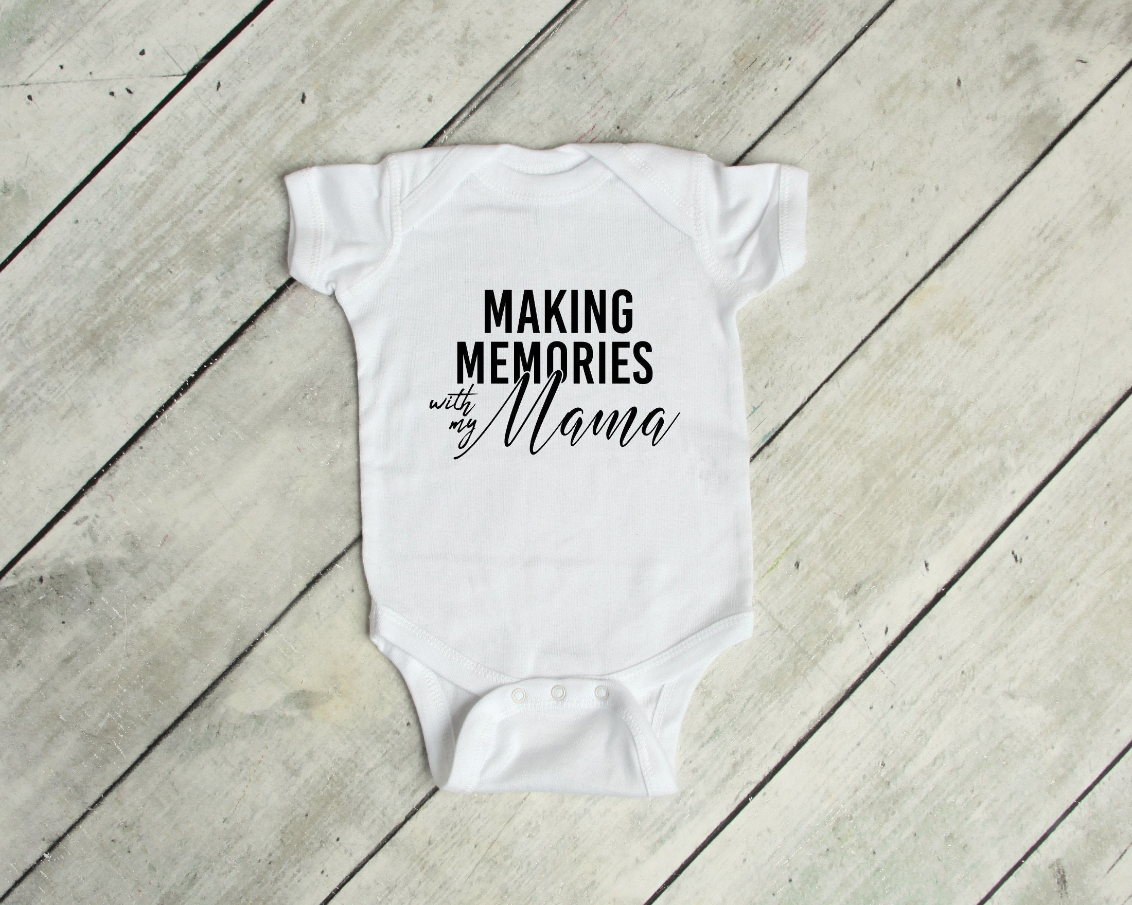 Making Memories With My Mama & My Mini Matching Mommy and Me Shirts
