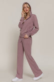 Mauve Supersoft Zip Hoodie