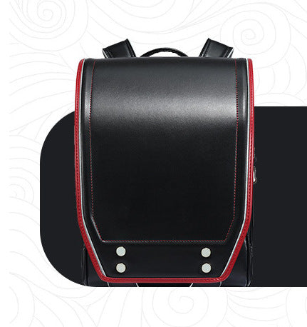 Kids Ergonomic Spine-Protecting School Backpack – Load-Reducing PU, 4 Colours