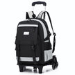 Kids Large Capacity Trolley School Backpack with Wheels – Primary School Pull Rod Bag