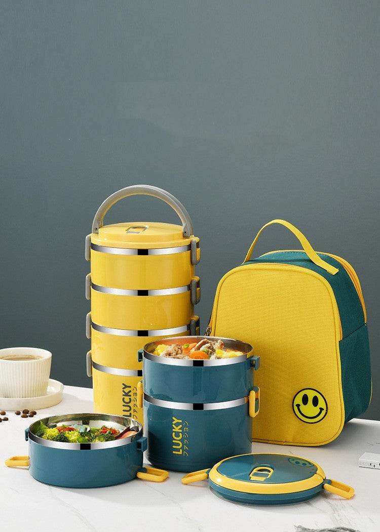 Sealed Multi Layered Thermal Stainless Steel Insulated Lunch box
