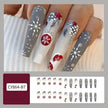 24pcs Christmas False Nail Decal stickers