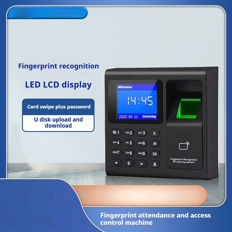 Fingerprint Access Control System with USB Flash Disk and Smart Door Lock