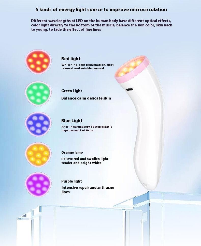 Red & Blue Light Therapy Acne Remover Device for Face