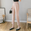 Tapered Trousers Women's Slim Harem Suit Trousers