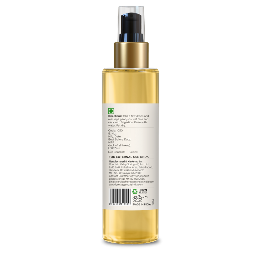 Forest Essentials Delicate Facial Cleanser Kashmiri Saffron & Neem
