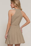 Sahara Pleated Mini Skirt