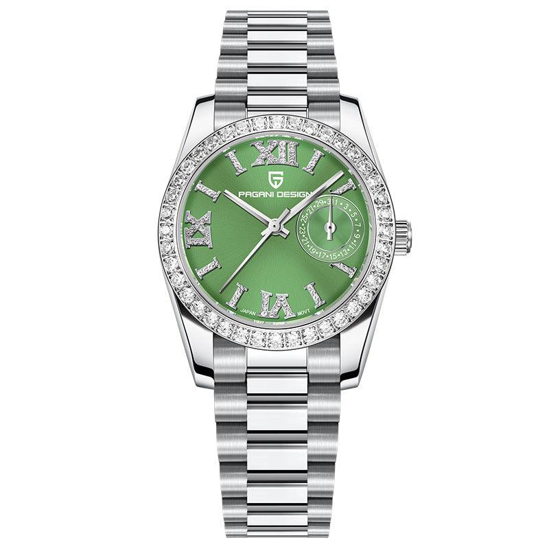 Pagani Design Women's Stainless Steel Waterproof Fashion Watch