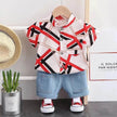 Cross-border Suit Short Sleeve Two-piece