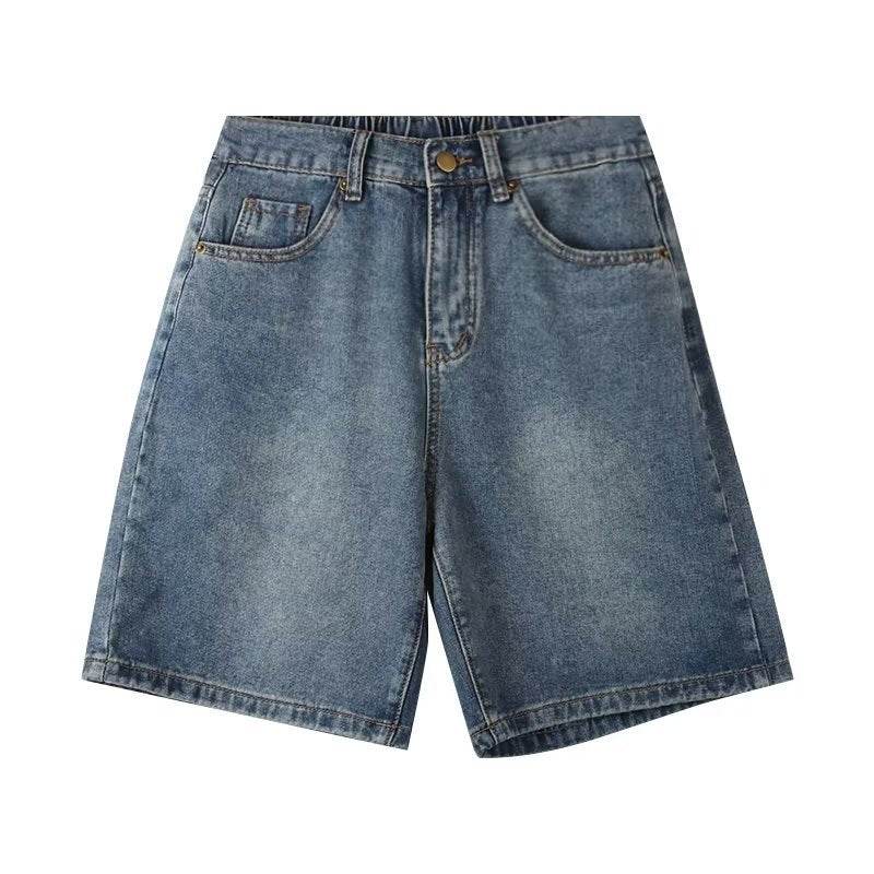 Retro Unisex Denim Jeans Short