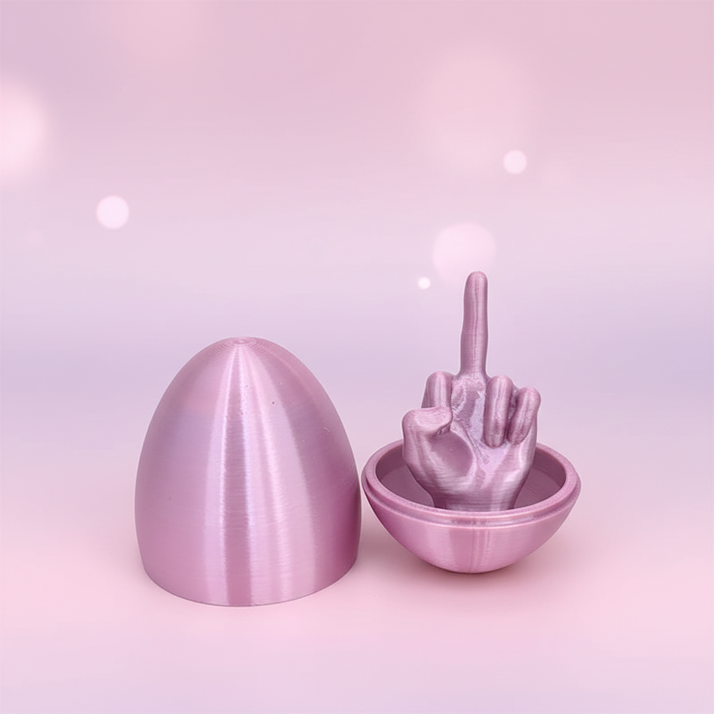 3D Printed Fidget Egg Decompression Toy – Multiple Colors | 6x4.5cm & 8.5x5cm
