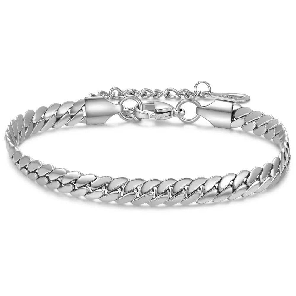 Fashion All-matching Cuban Link Chain Bracelet