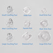Q'nique 9 Piece Foot Attachment Set