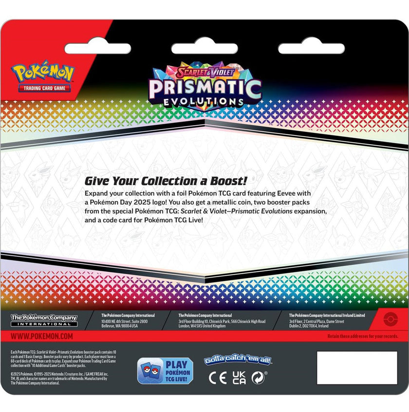 Pokémon TCG - Scarlet & Violet - Prismatic Evolutions - 2 Packs Blister