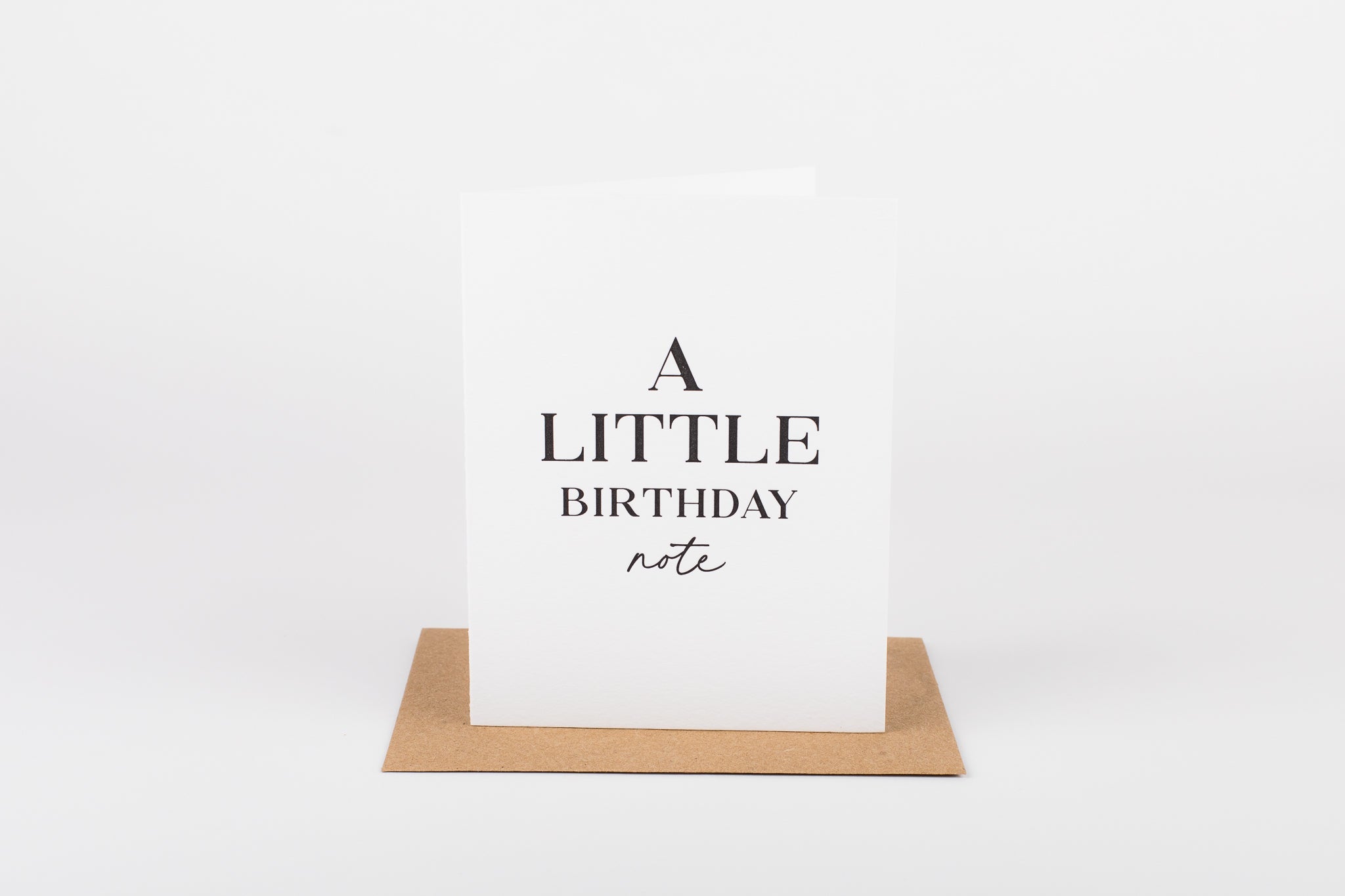 Little Birthday Note