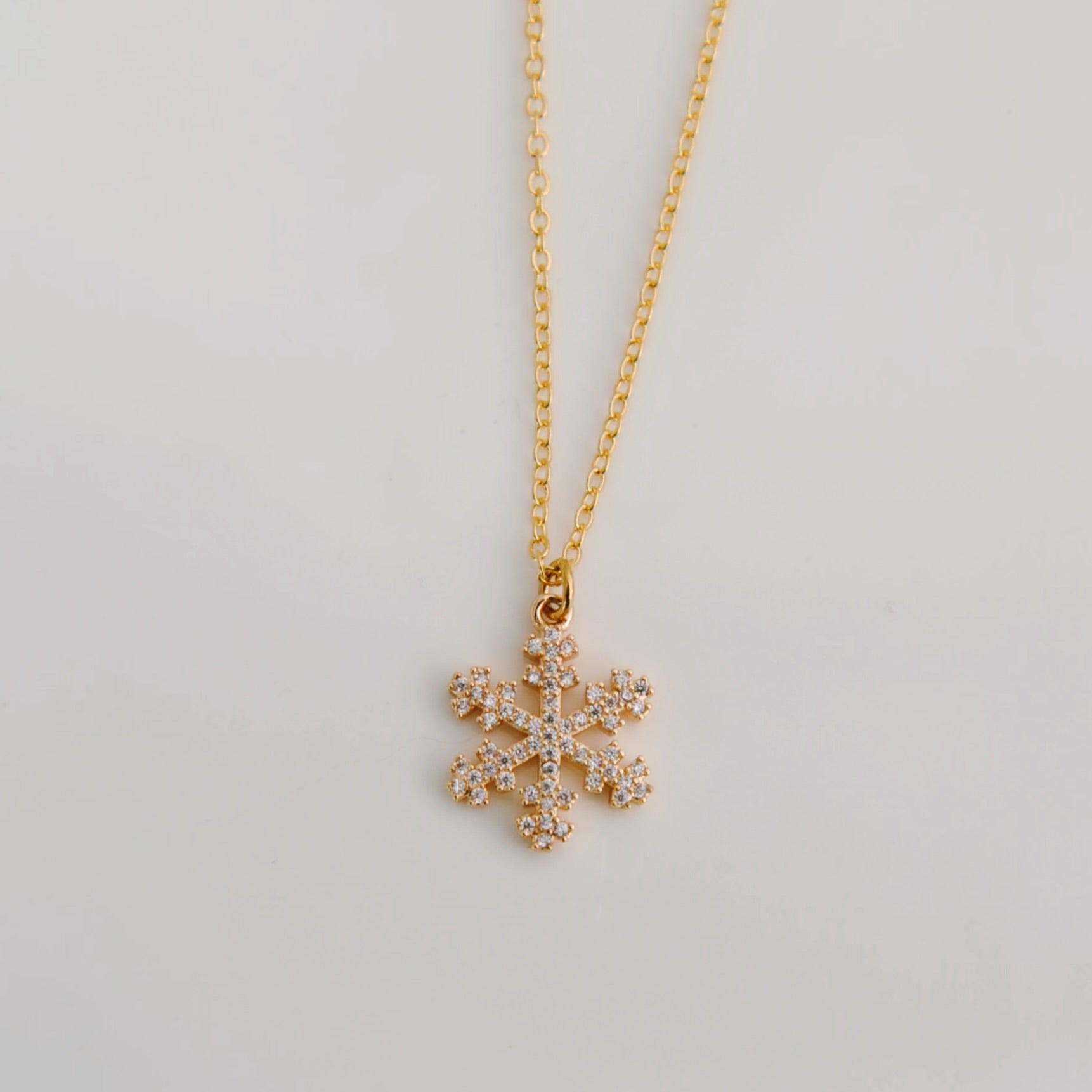 Aspen Snowflake Necklace