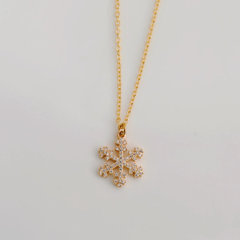 Aspen Snowflake Necklace