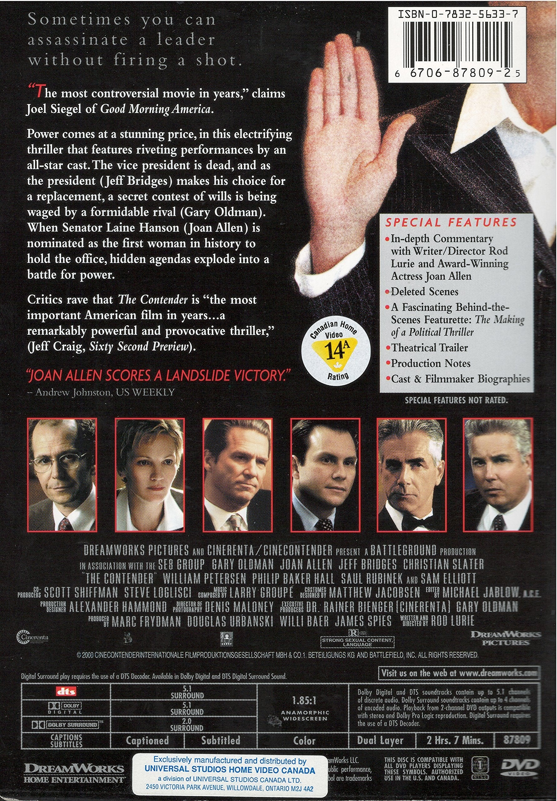 The Contender (Widescreen) - DVD (Used)