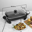 BLACK+DECKER 12x15-Inch Electric Skillet with Glass Lid 🍁 All In One Marketplace Canada
