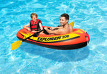 INTEX 58331EP Explorer 200 Inflatable Boat Set: Includes Deluxe Aluminum Oars and Mini Hand-Pump – Dual Air Chambers – Grab Rope – 2-Person – 210lb Weight Capacity 🍁 All In One Marketplace Canada