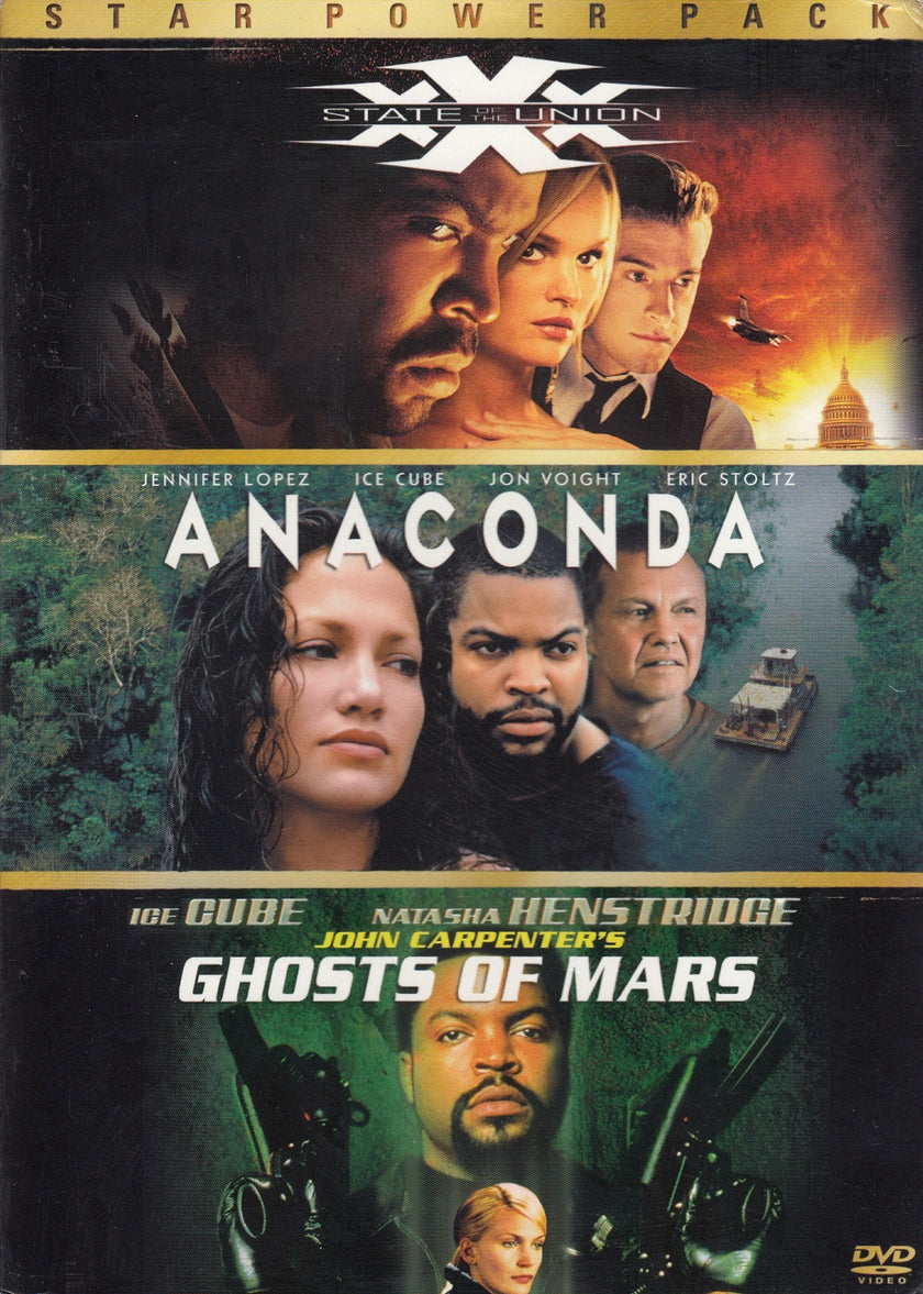Star Power Pack-XXX State of the Union/Anaconda/Ghosts of Mars / DVD