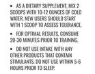 Axe & Sledge Intake Pre-Workout