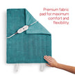 Sunbeam Premium XXL Size Heating Pad with Compact Storage | Electric Heating Pad for Back Pain & Larger Muscle Groups | 4 Heat Settings | 2 Hour Auto Shutoff | Moist Heat Option | 20 x 24 inch 🍁 All In One Marketplace Canada
