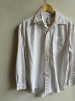 Vintage Classic Cotton Button-Up – Bright White | Size Small