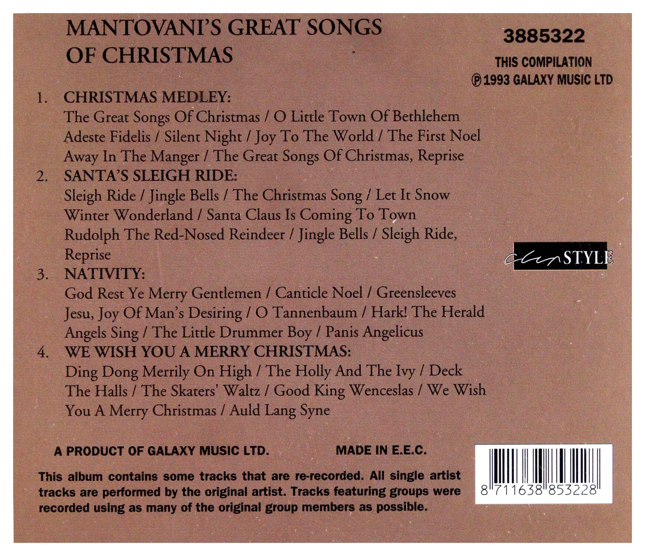 Great songs of christmas