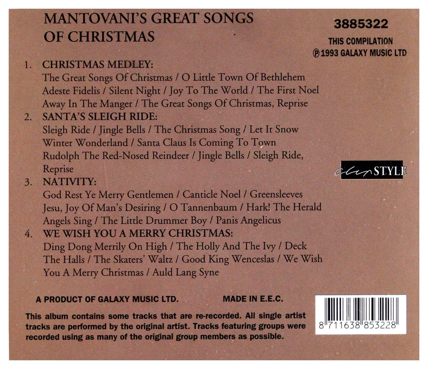 Great songs of christmas