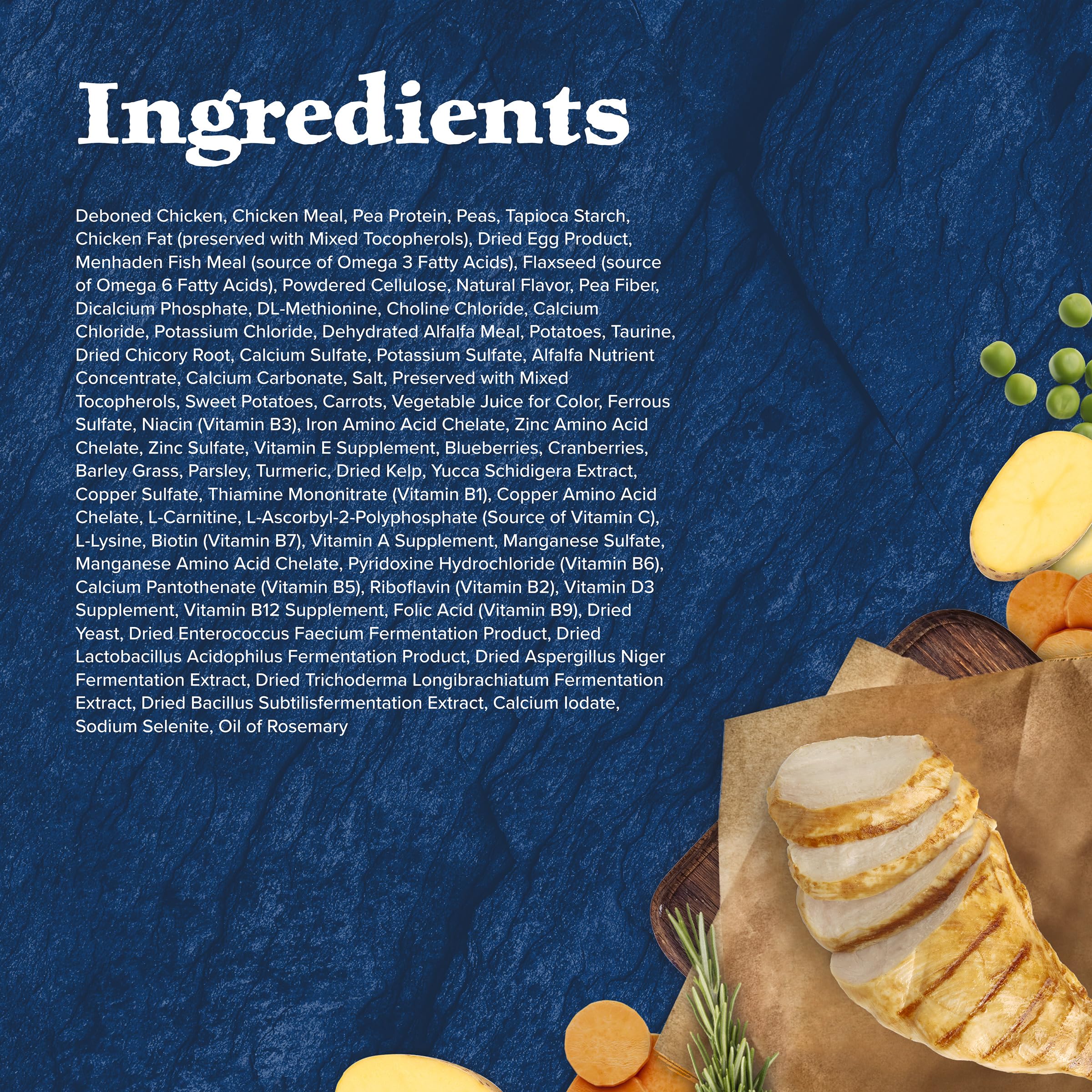 Blue Buffalo Wilderness Chicken Natural High-Protein Grain-Free Dry Food for Adult Indoor Cats, Real Chicken First, Antioxidant-Rich LifeSource Bits Support Immunity, Promotes Strong Muscles, 5 lbs. 🍁 All In One Marketplace Canada