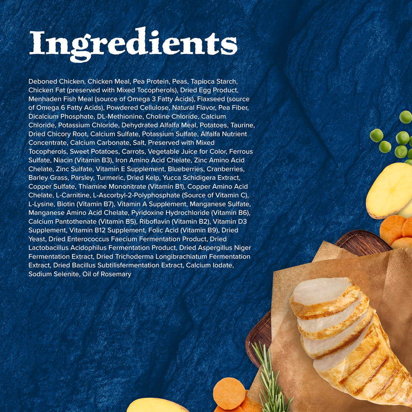 Blue Buffalo Wilderness Chicken Natural High-Protein Grain-Free Dry Food for Adult Indoor Cats, Real Chicken First, Antioxidant-Rich LifeSource Bits Support Immunity, Promotes Strong Muscles, 5 lbs. 🍁 All In One Marketplace Canada