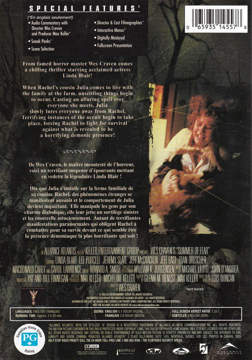 Wes Craven's Summer of Fear (Bilingual)