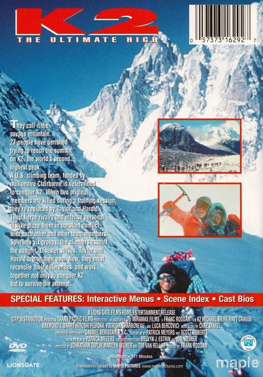 K2: The Ultimate High - DVD (Used)