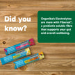 Organika Canadian-Made Electrolytes Powder with Vitamin C & Prebiotic Fibre - Sugar-Free Hydration Drink Mix Variety Pack - Lemonade, Raspberry & Pineapple Passionfruit - 21 Single-Serve Sachets x 3.5g 🍁 All In One Marketplace Canada