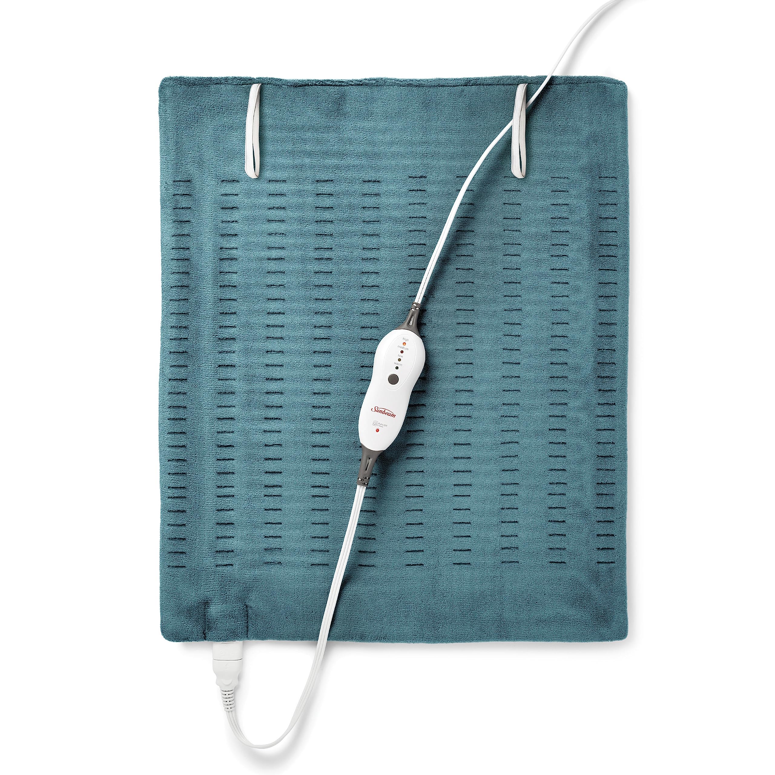 Sunbeam Premium XXL Size Heating Pad with Compact Storage | Electric Heating Pad for Back Pain & Larger Muscle Groups | 4 Heat Settings | 2 Hour Auto Shutoff | Moist Heat Option | 20 x 24 inch 🍁 All In One Marketplace Canada