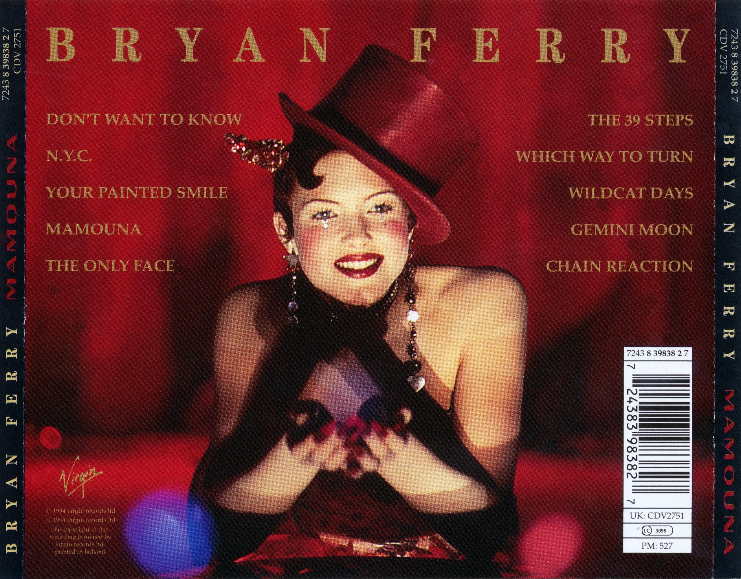 Bryan Ferry / Mamouna - CD (Used)