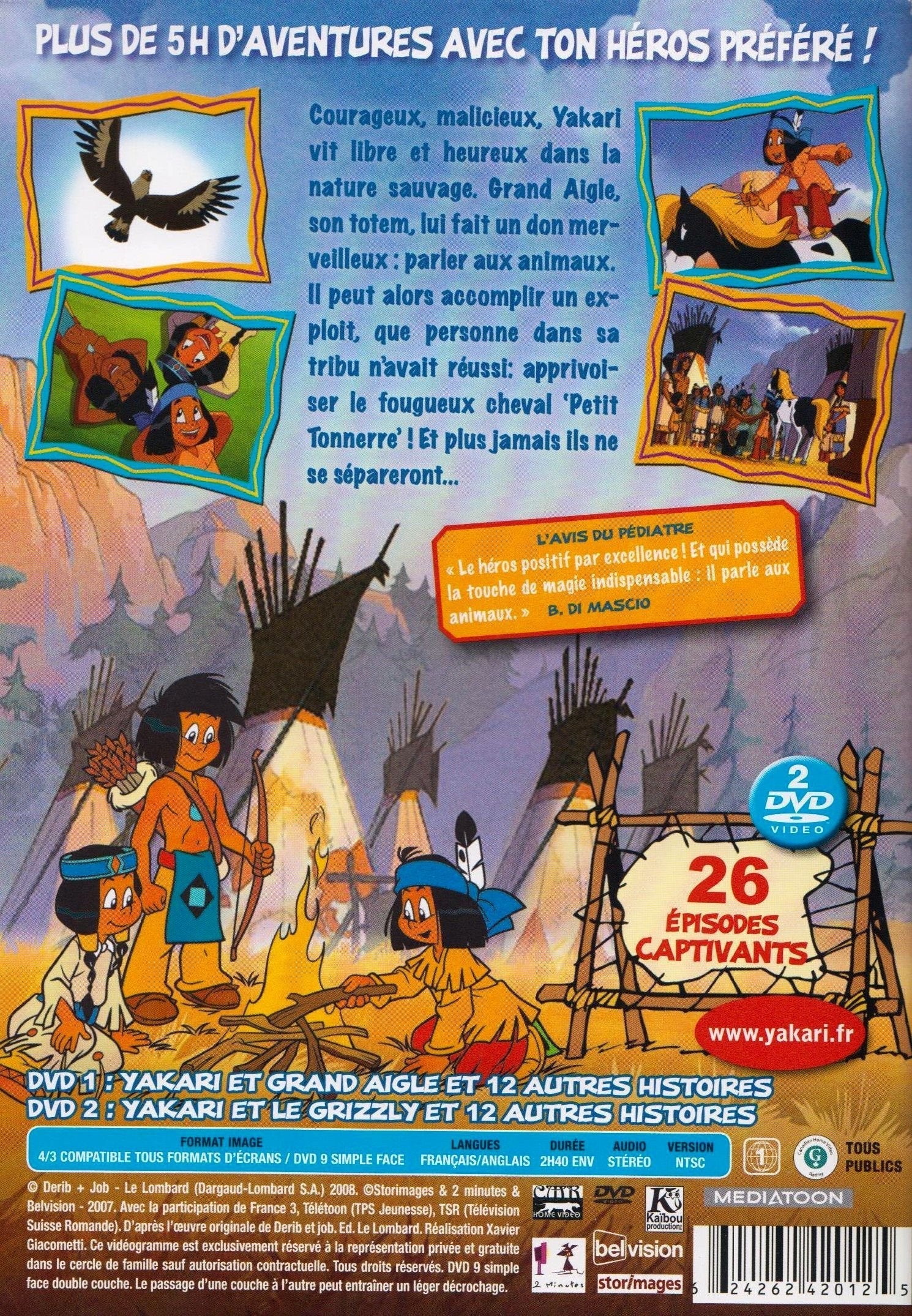 Yakari - Yakari Et Grand Aigle - DVD (Used)