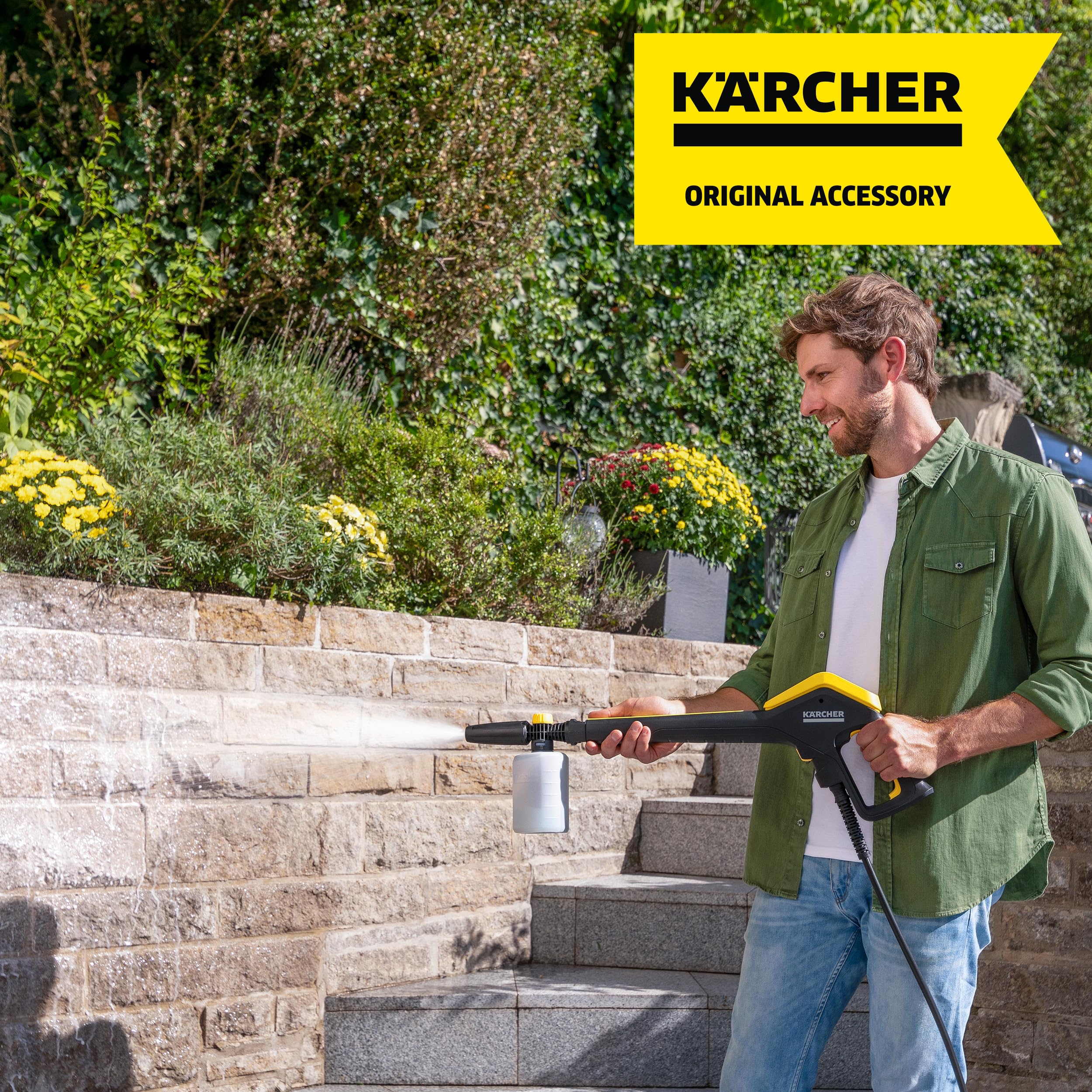 Kärcher FJ6 Foam Cannon for Karcher Electric Pressure Washers K1-K5 - Great for Cleaning Vehicles, Cars, Motorcycles, Bikes and More 🍁 All In One Marketplace Canada