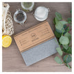 SUPERSCANDI 10 Pack Swedish Dish Cloths for Kitchen - 100% Biodegradable & Compostable | Washable Kitchen Cloths, Food-Safe & Without Plastic - Reusable Paper Towel for Any Surface | Grey 🍁 All In One Marketplace Canada