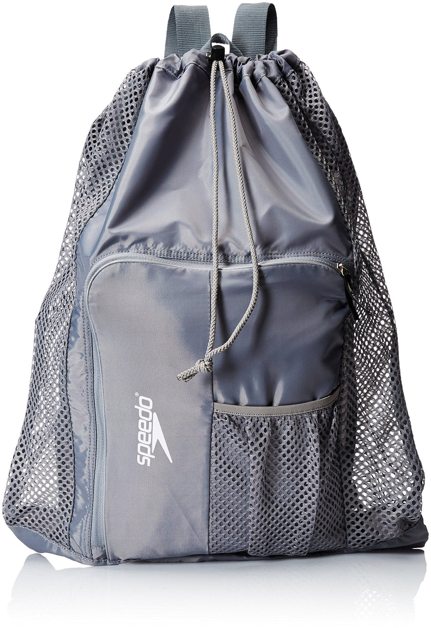Speedo Deluxe Ventilator Mesh Equipment Bag, Frost Grey 🍁 All In One Marketplace Canada