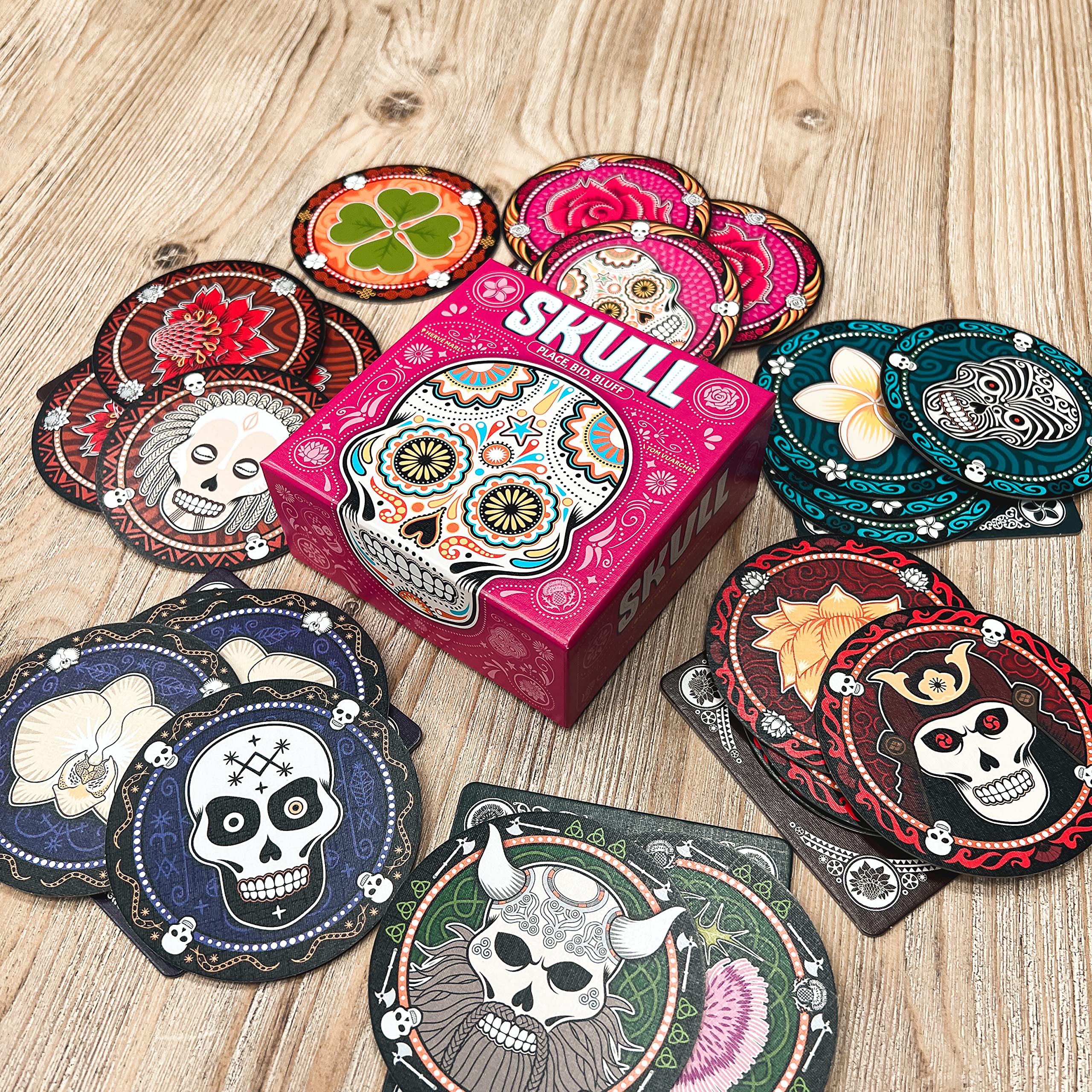 Skull (Bilingual French/English Version) - A Game by Asmodee 🍁 All In One Marketplace Canada