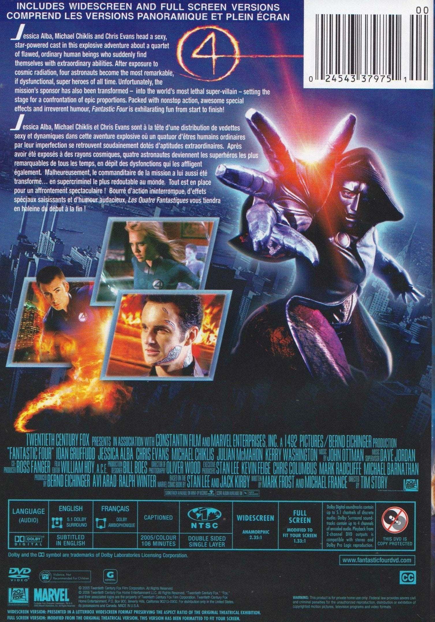 Fantastic 4 - DVD (Used)